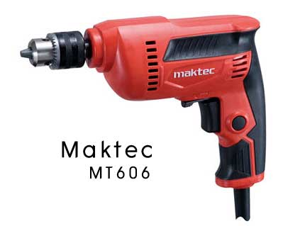 สว่านไฟฟ้า MAKTEC รุ่น MT606 ขนาด 10 มม. (450w.)