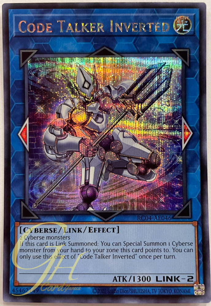 Yugioh [RC04-AE046] Code Talker Inverted (Secret Rare)