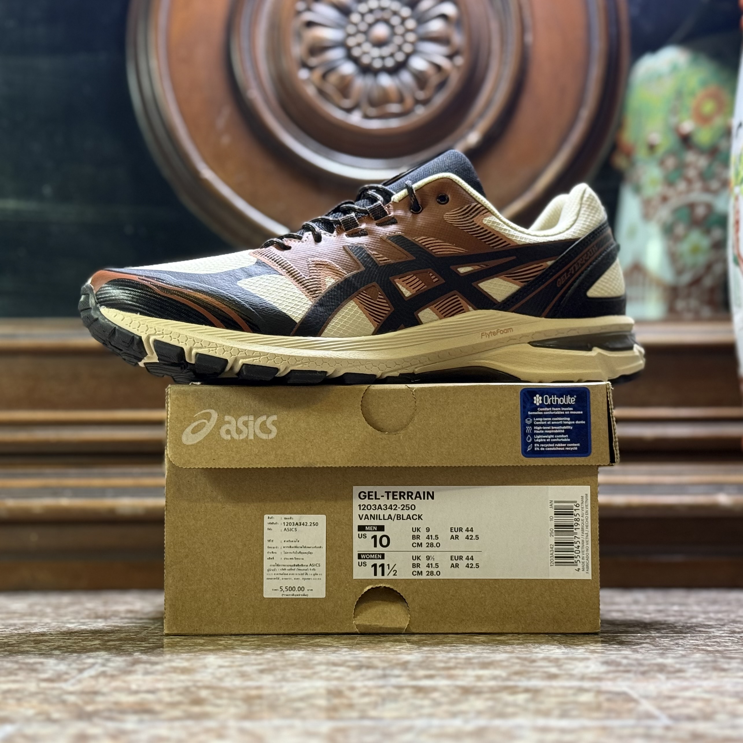 รองเท้า ASICS Gel Terrain ‘Vanilla/Black’ (M10/10.5US)