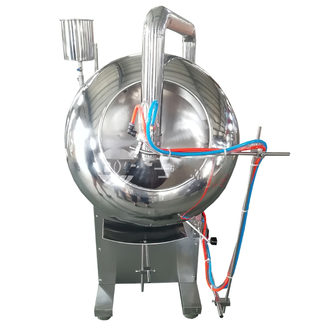 16893 เครื่องเคลือบยาเม็ด เครื่องครอบเคลือบสียาเม็ดอัตโนมัติ รุ่นBYC-600 Tablet coating machine