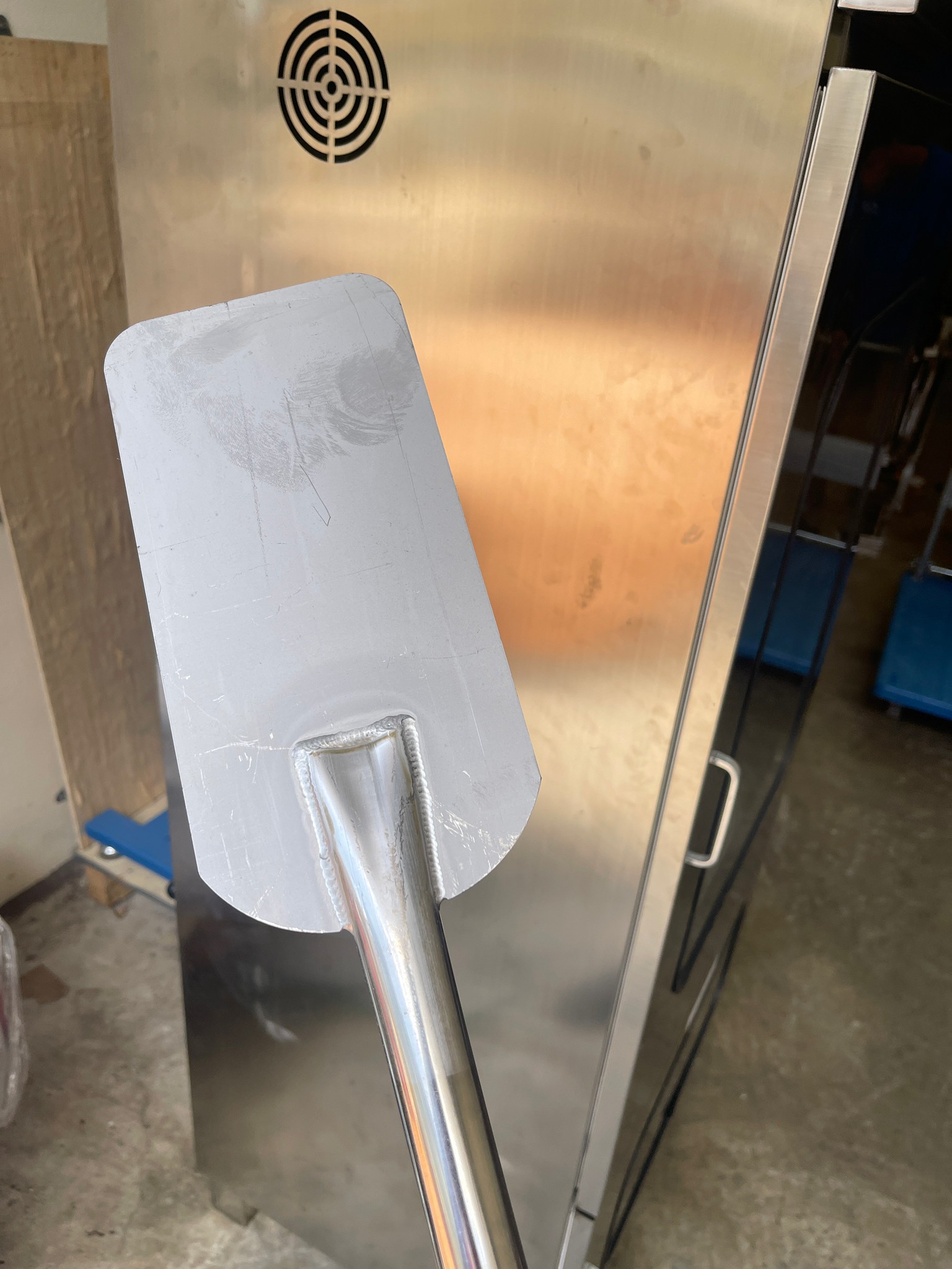 14516 ไม้พายสแตนเลสเกรด304 paddle stainless steel fin mixer