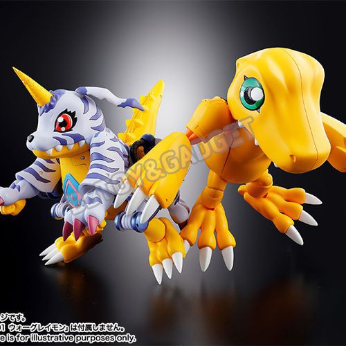 Digimon metalgarurumon digivolving sprit 02 diecast evolution figure ดิจิมอน เมทัลการุุรุมอน ฟิกเกอร์ แท้100%