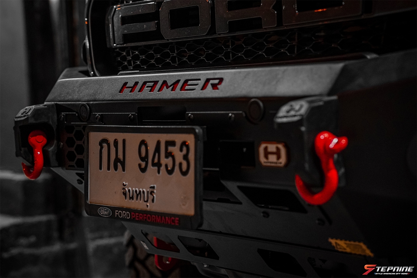 FORD RANGER จองคิวมาจากจันทบุรี ชุดแต่ง HAMER รอบคันที่ STEP9