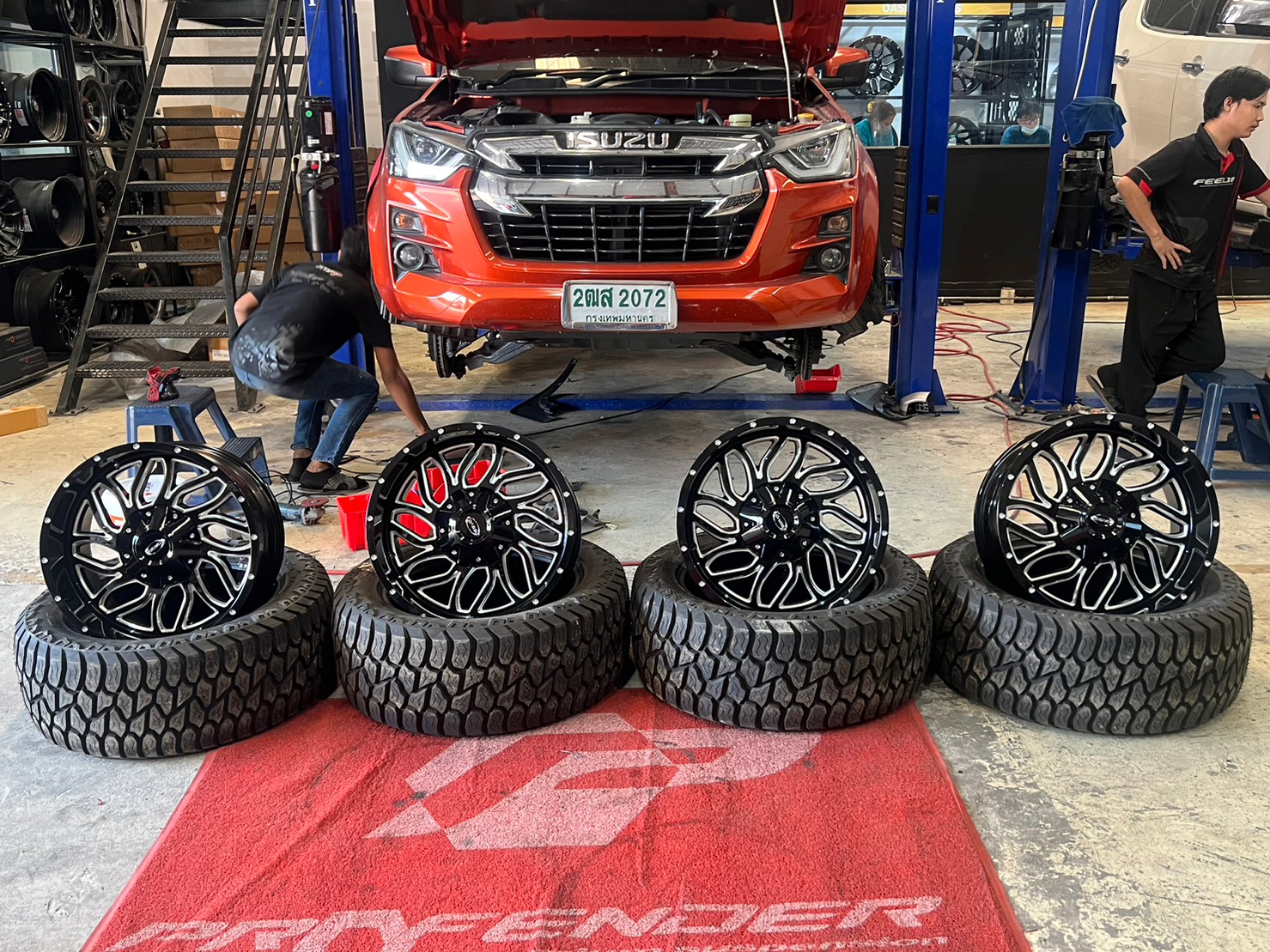 ISUZU D-MAX แต่งทรงเมกาที่ STEP9