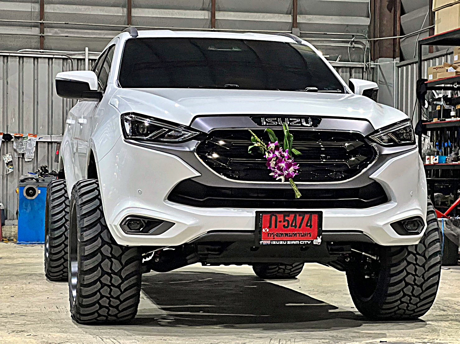 ล้อแท้ HOSTILE H113 ขอบ22 ใส่ MU-X แต่งเมกา