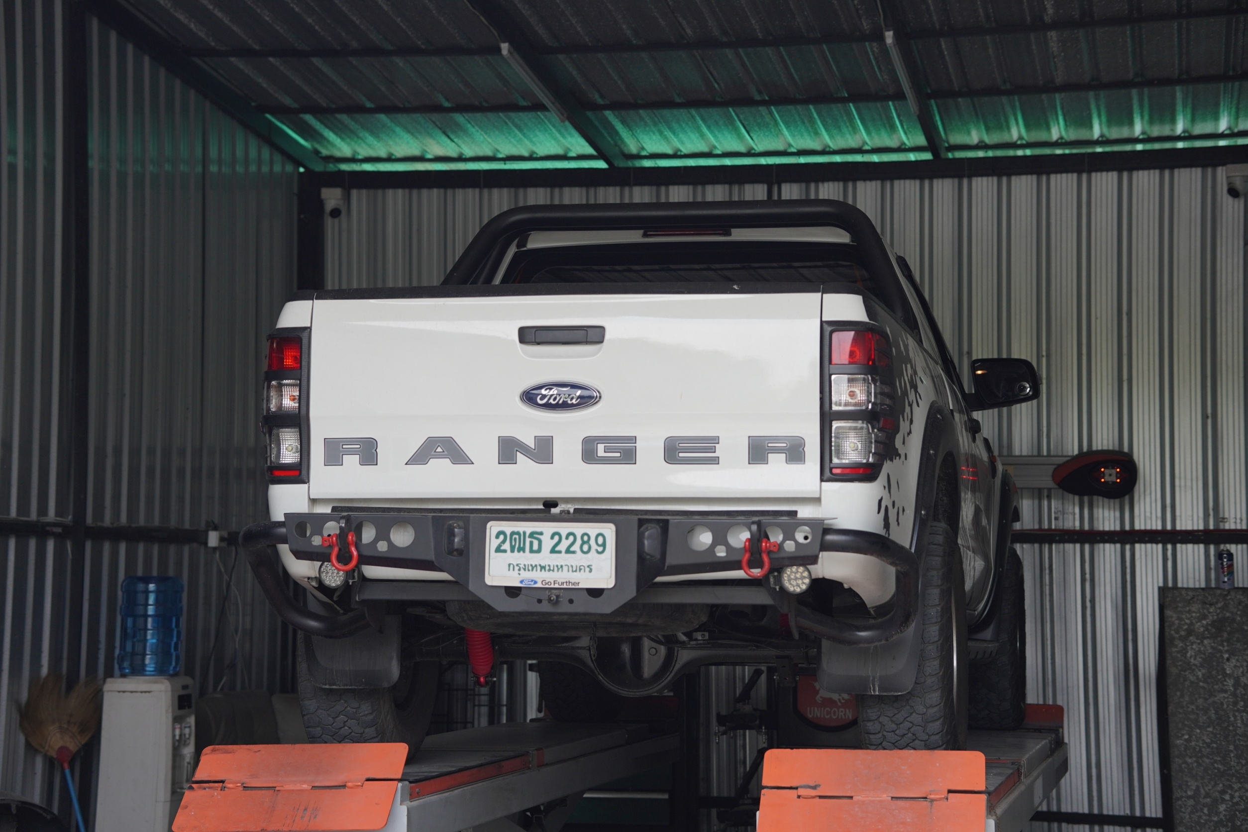 FORD RANGER ใส่โช๊ค PROFENDER หน้า MONO หลัง SUBTANK ที่ STEP9