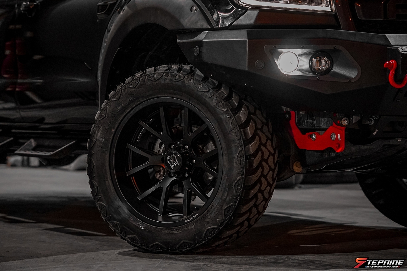 FORD RANGER จองคิวมาจากจันทบุรี ชุดแต่ง HAMER รอบคันที่ STEP9