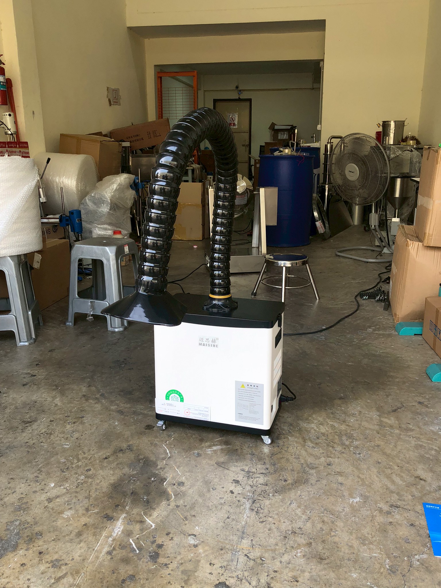 ✨ เครื่องดูดควันและกรองกลิ่นสำหรับงานอุตสาหกรรม