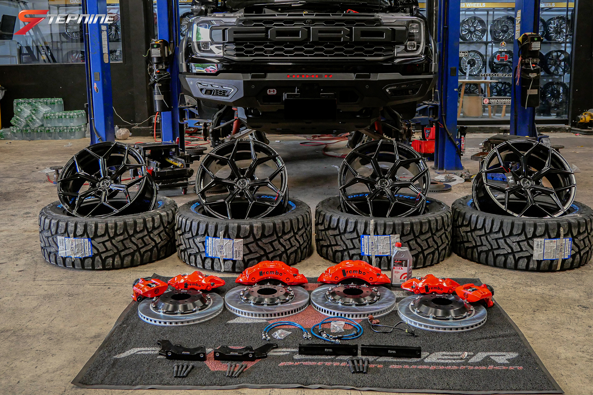 #FORD #RAPTOR #NEXTGEN จัดเต็ม ล้อ ยาง เบรค ของแต่งแท้ทั้งคัน