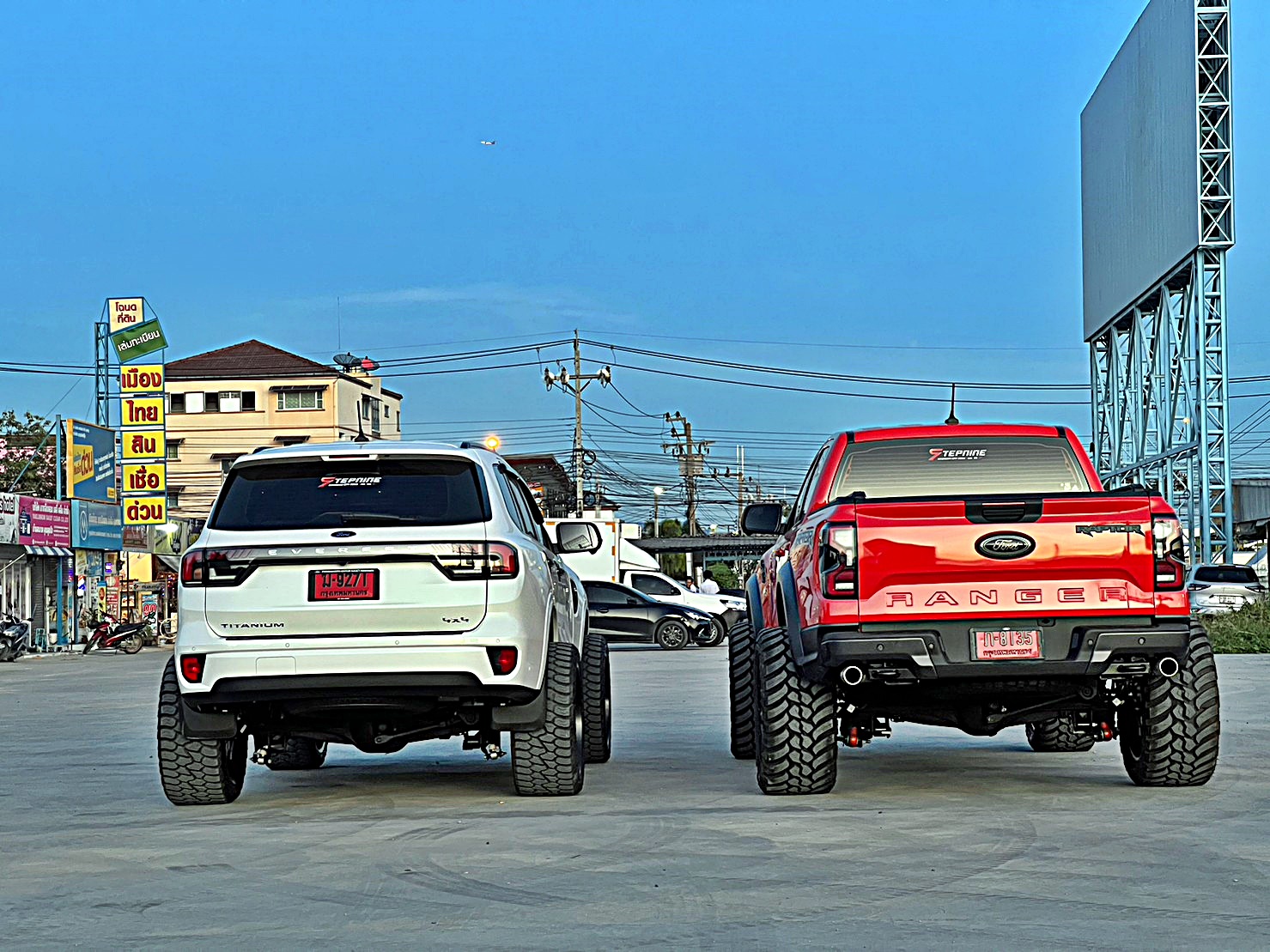 FORD EVEREST NEXTGEN ล้อแท้ HOSTILE H120 ขอบ22 ที่ STEP9