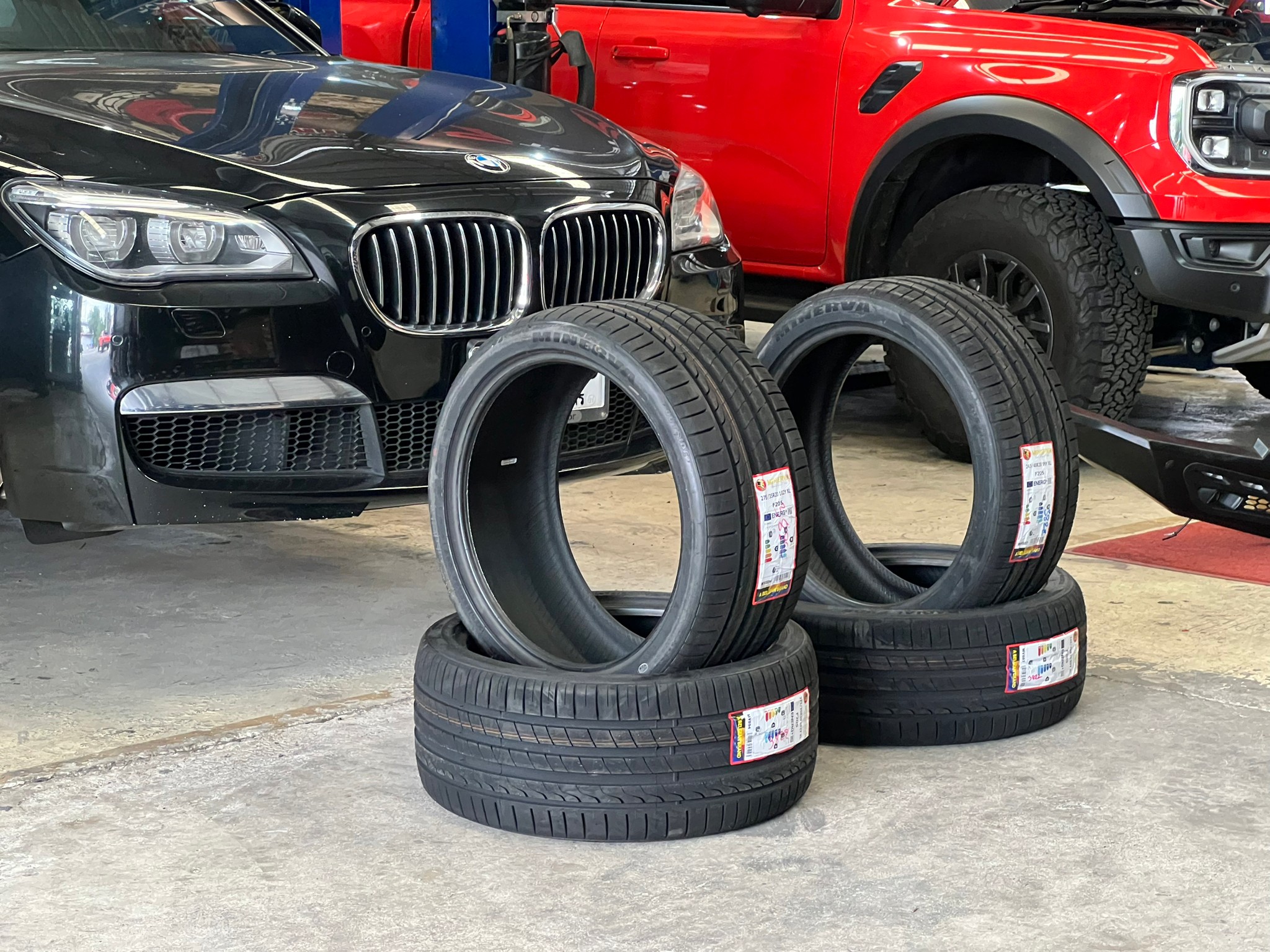 MINERVA 245/40-20 F205 MINERVA 275/35-20 F205 ยางราคาถูกที่ STEP9