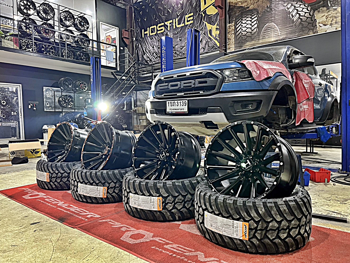 ล้อแท้ HOSTILE H123 ขอบ22 ใส่ FORD RAPTOR