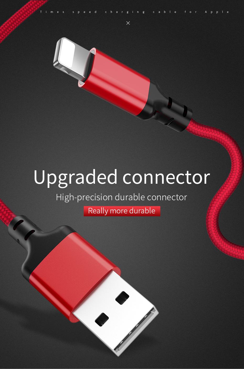 Hoco X14 สายชาร์จ Lightning Time Speed Charger Cable สำหรับ iPhone | iPad