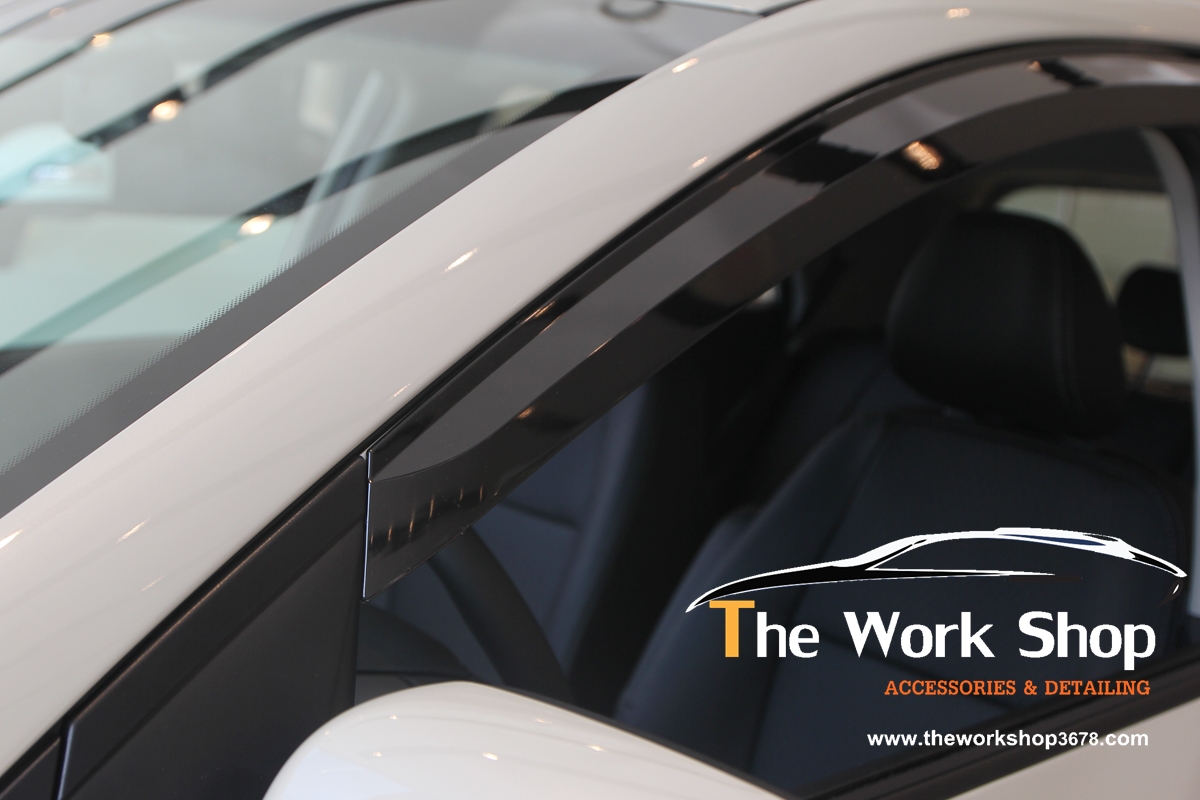 Smoke Door Visor for Picanto ( กันสาดสีดำ )