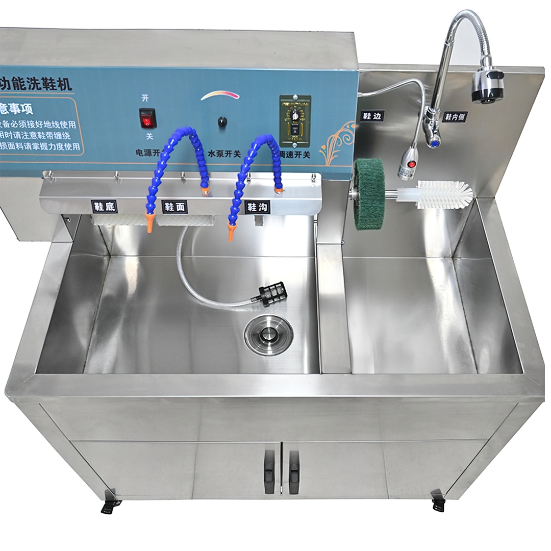 🌈15930 เครื่องทำความสะอาด ซักสิ่งสกปรกออกจากรองเท้า กึ่งอัตโนมัติ รุ่น Q-88