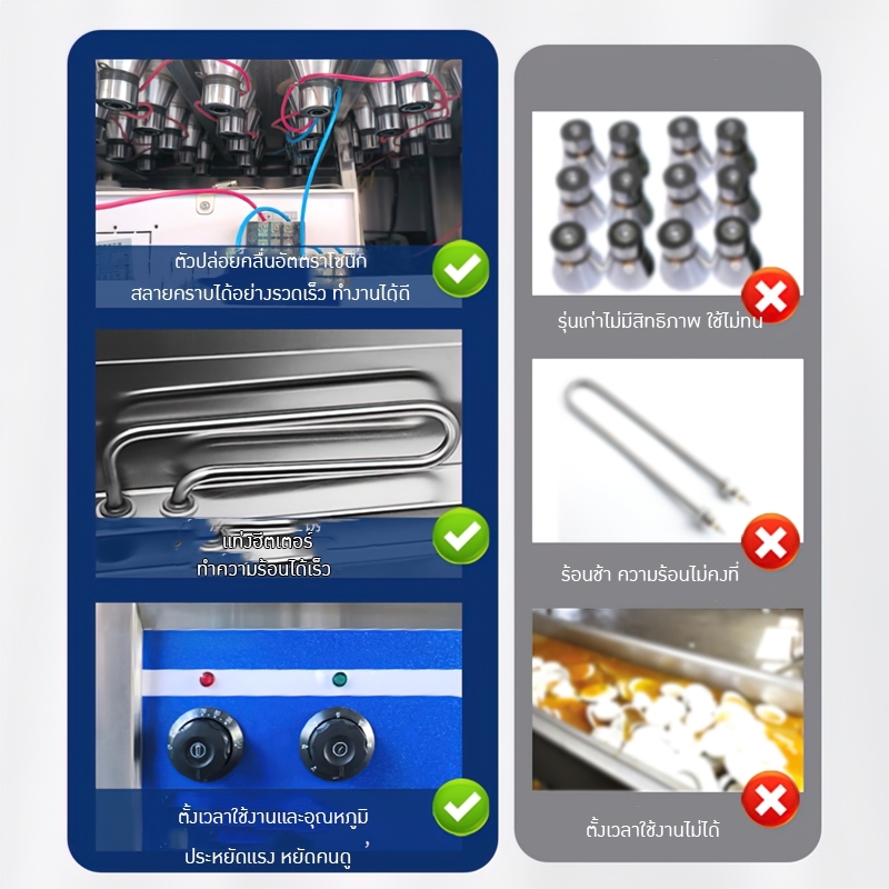 เครื่องล้างชามล้างถ้วยล้างผัก ระบบอัลตราโซนิก มีให้เลือกหลายขนาด ADD01