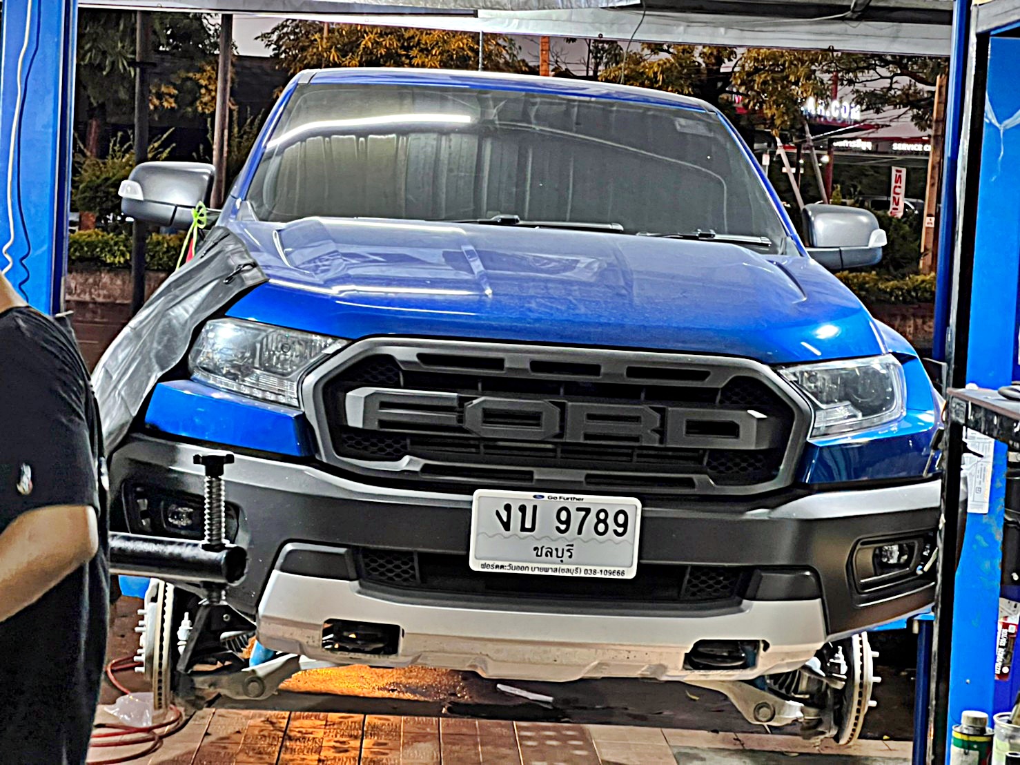 #FORD_RAPTOR_มาจากชบุรี ทำทรงเมกาที่ STEP9