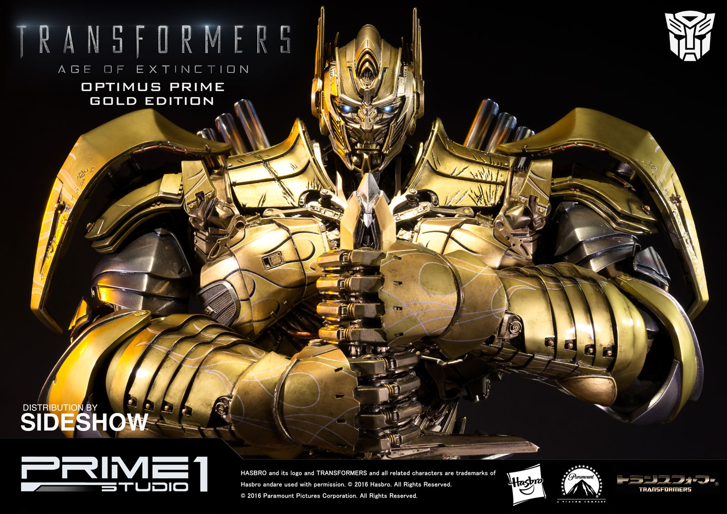 Optimus Prime (Knight Edition) Gold Version