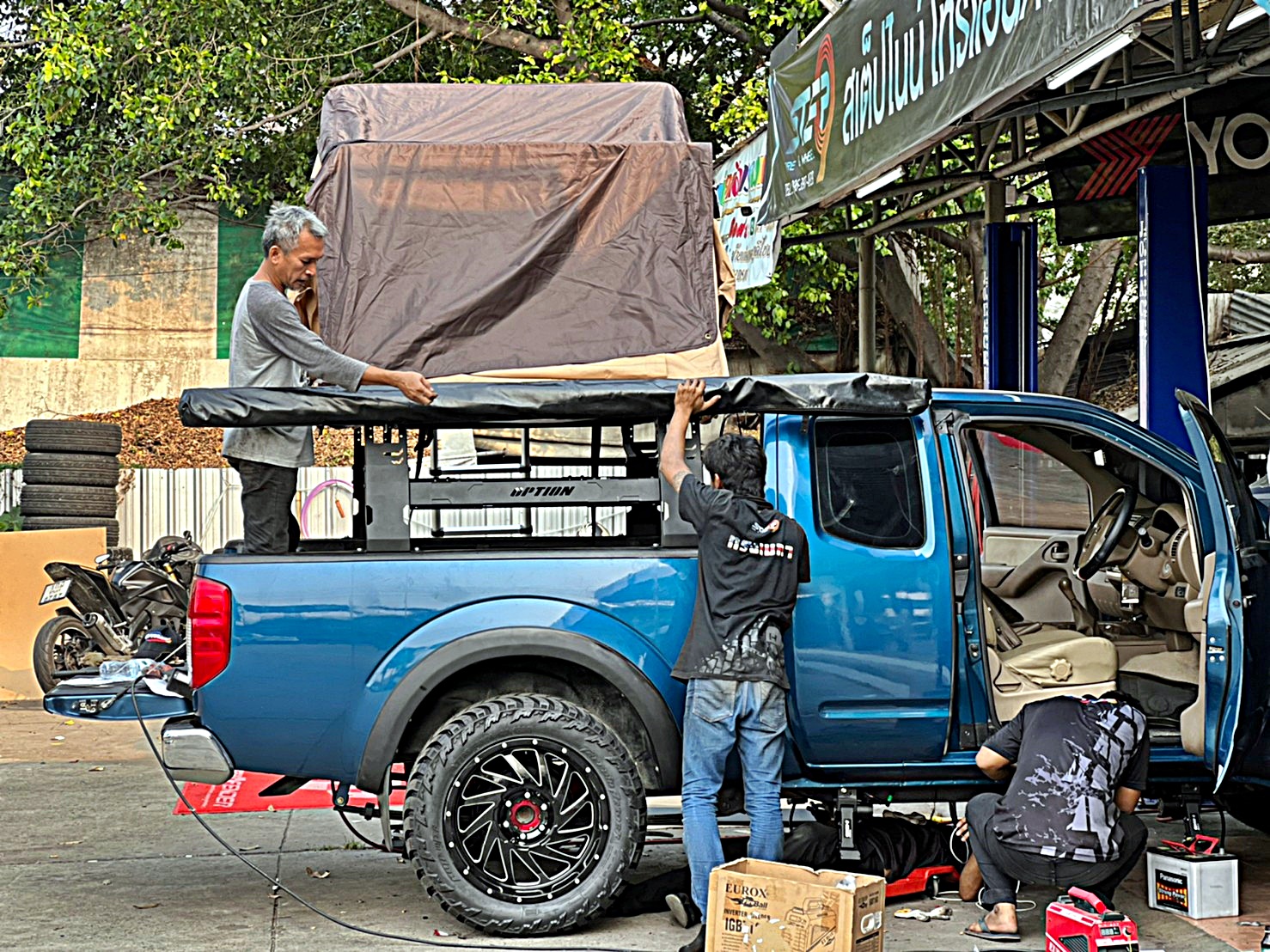 NISSAN_NAVARA_แปลงร่าง ทรงเมกา