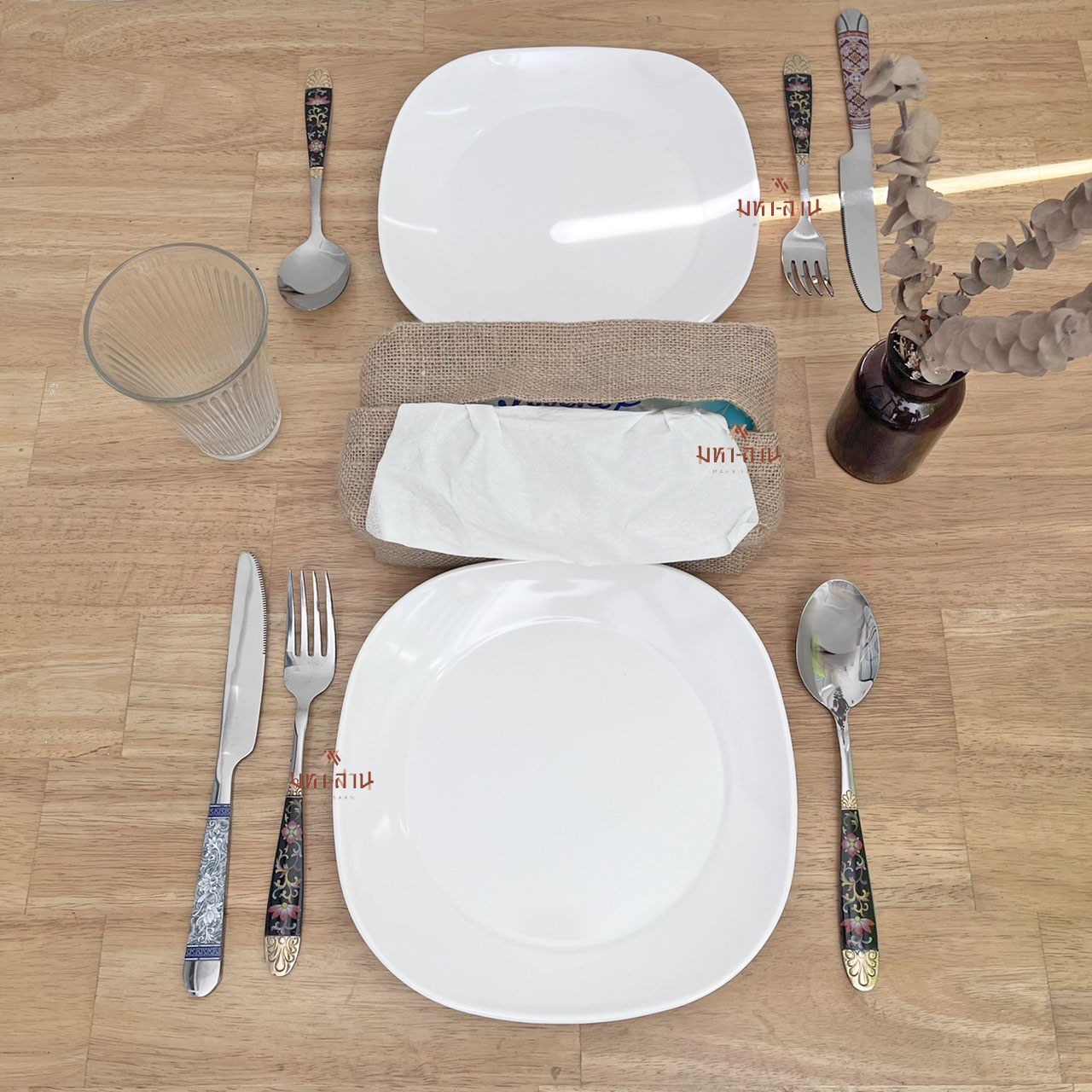 กล่องทิชชู่ ทรงเหลี่ยม พับได้ ของชำร่วย🧻