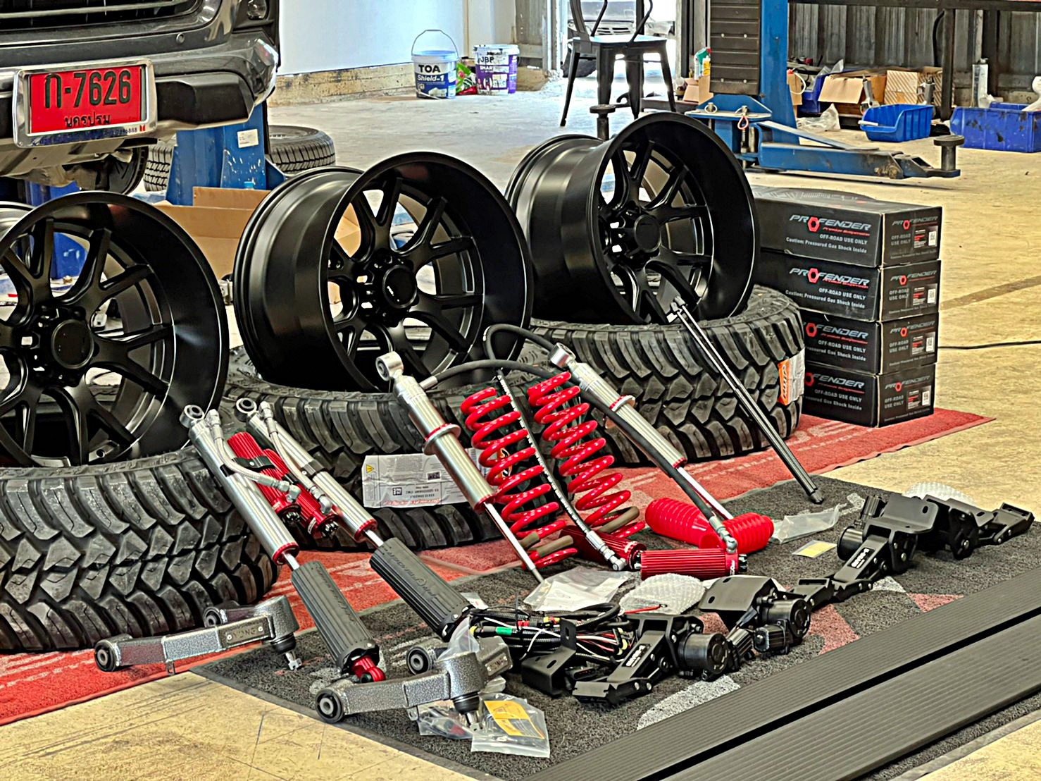 D_MAX_ทะเบียนนครปฐม ทำทรงเมกาที่ STEP9