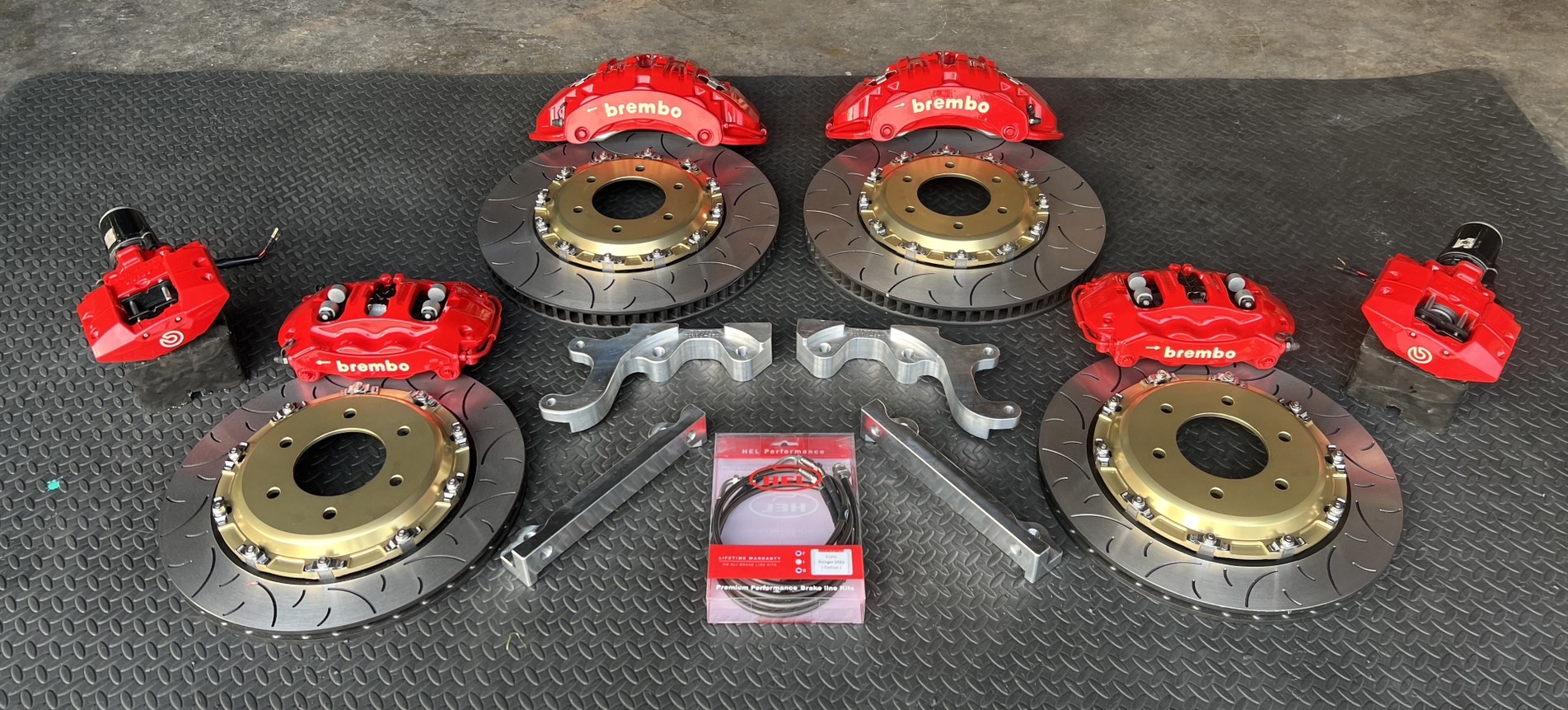 ชุดเบรค BREMBO แท้ใส่ FORD NEXTGEN RANGER RAPTOR EVEREST