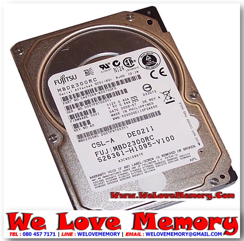 MBE2147RC FUJITSU 146GB 6G 15K 2.5 SAS HDD