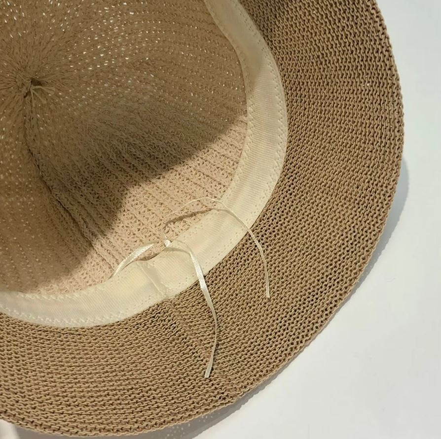 หมวกบัคเกตผู้หญิง สไตล์มินิมอล ระบายอากาศ กันแดดได้ 🧁