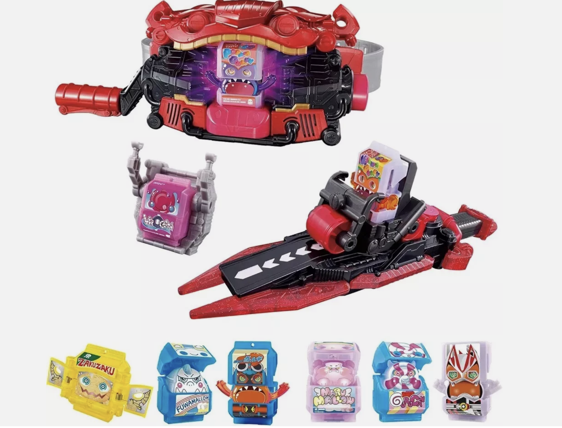 DX HENSHIN BELT GAVV COMPLETE SET