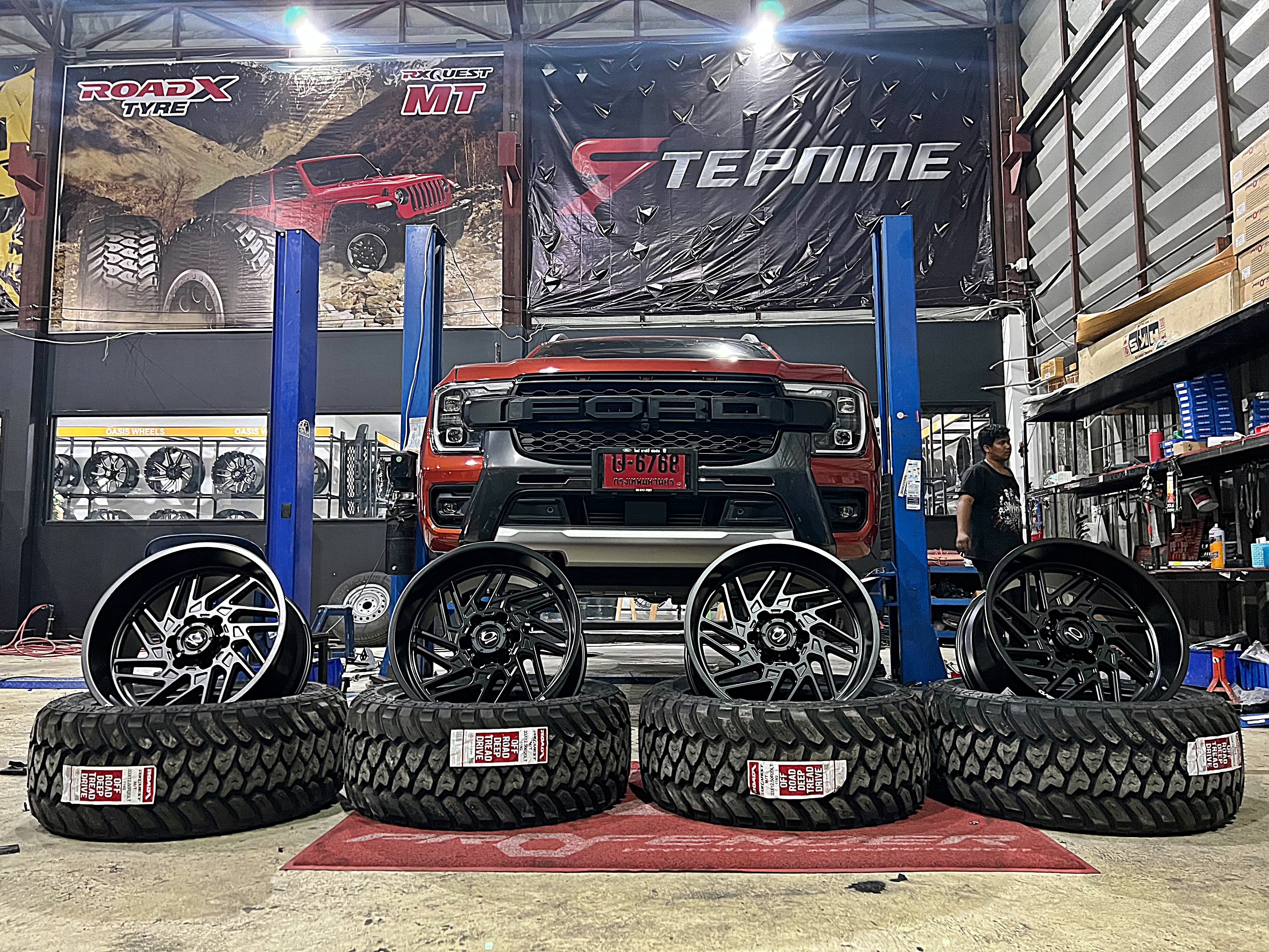 Ford wildtrak nextgen จองคิวมาจาก ภูเก็ต ทำทรงเมกา ครบชุดที่ STEP9