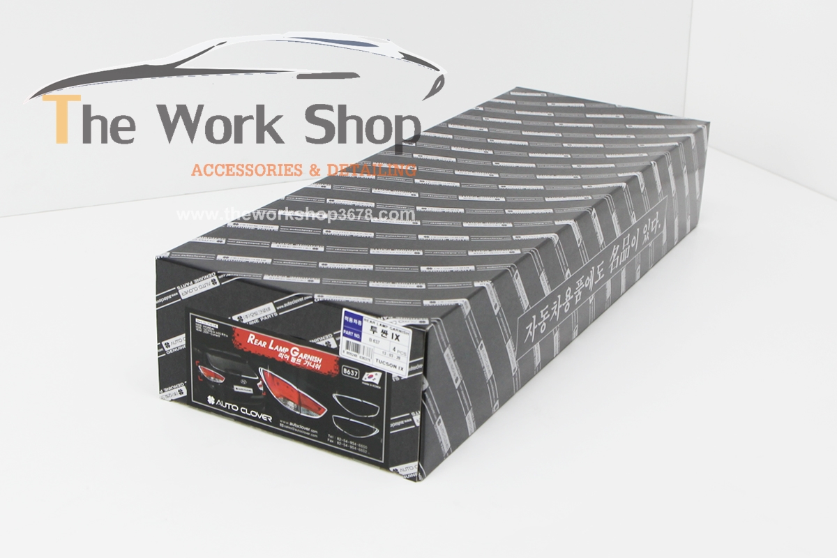 Rear Lamp Cover V.1 for Tucson ( โครเมี่ยมแต่งไฟท้าย แบบที่ 1 )