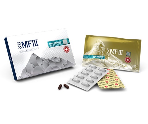 SWISS EVOLUTION MCE helps maintain tissue health, supports your musculoskeletal system, and promotes overall vitality, keeping you feeling youthful and energized.