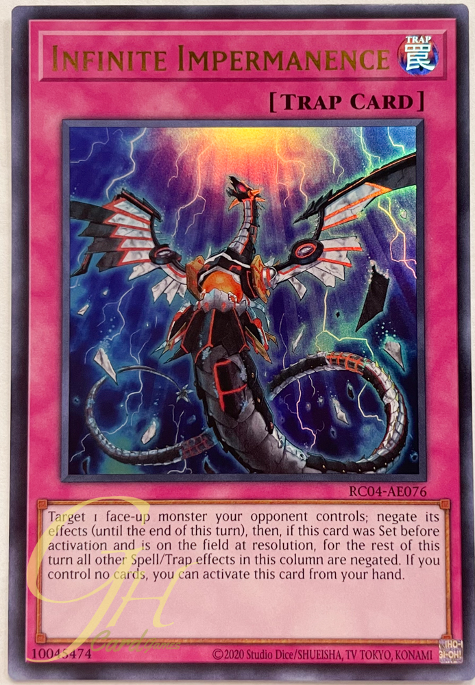 Yugioh [RC04-AE076] Infinite Impermanence (Ultra Rare)