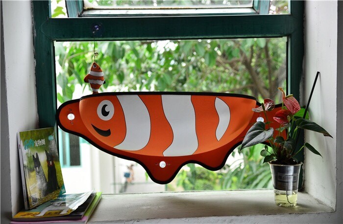 เปลแมวติดกระจก ปลานีโม