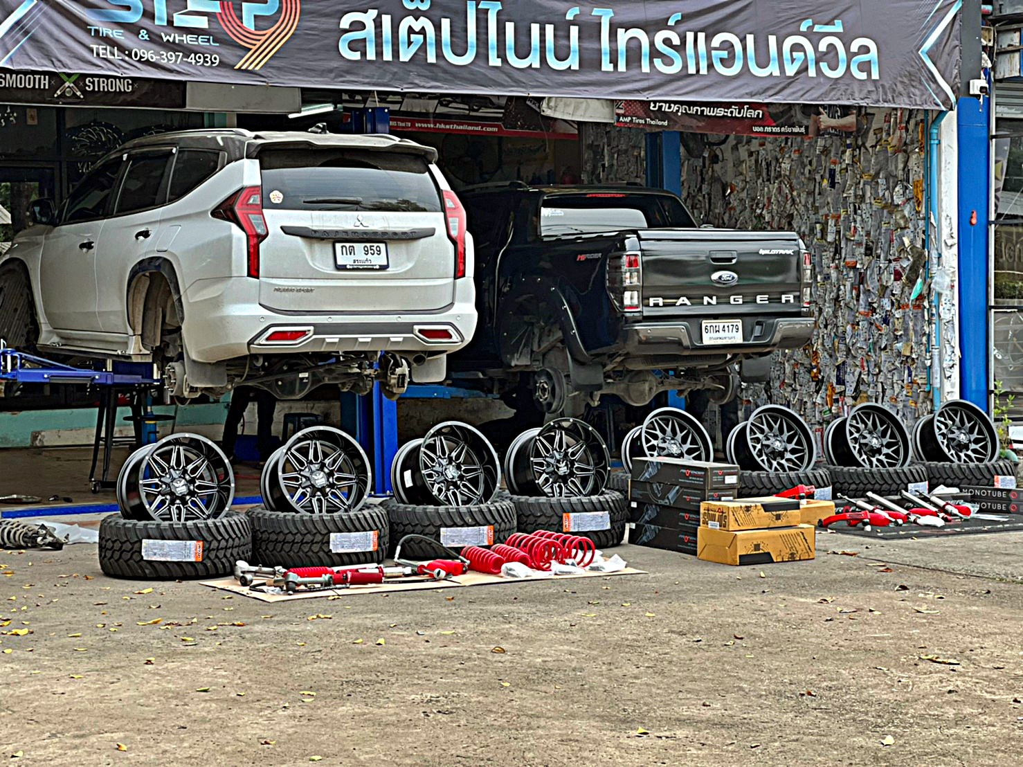 PAJERO SPORT ทรงเมกา ที่ STEP9