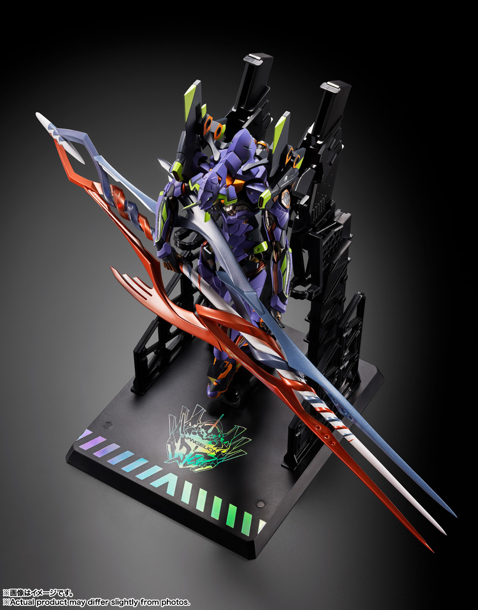 METAL BUILD EVANGELION TEST TYPE-01 30TH WITH THE SPEAR OF GAIUS
