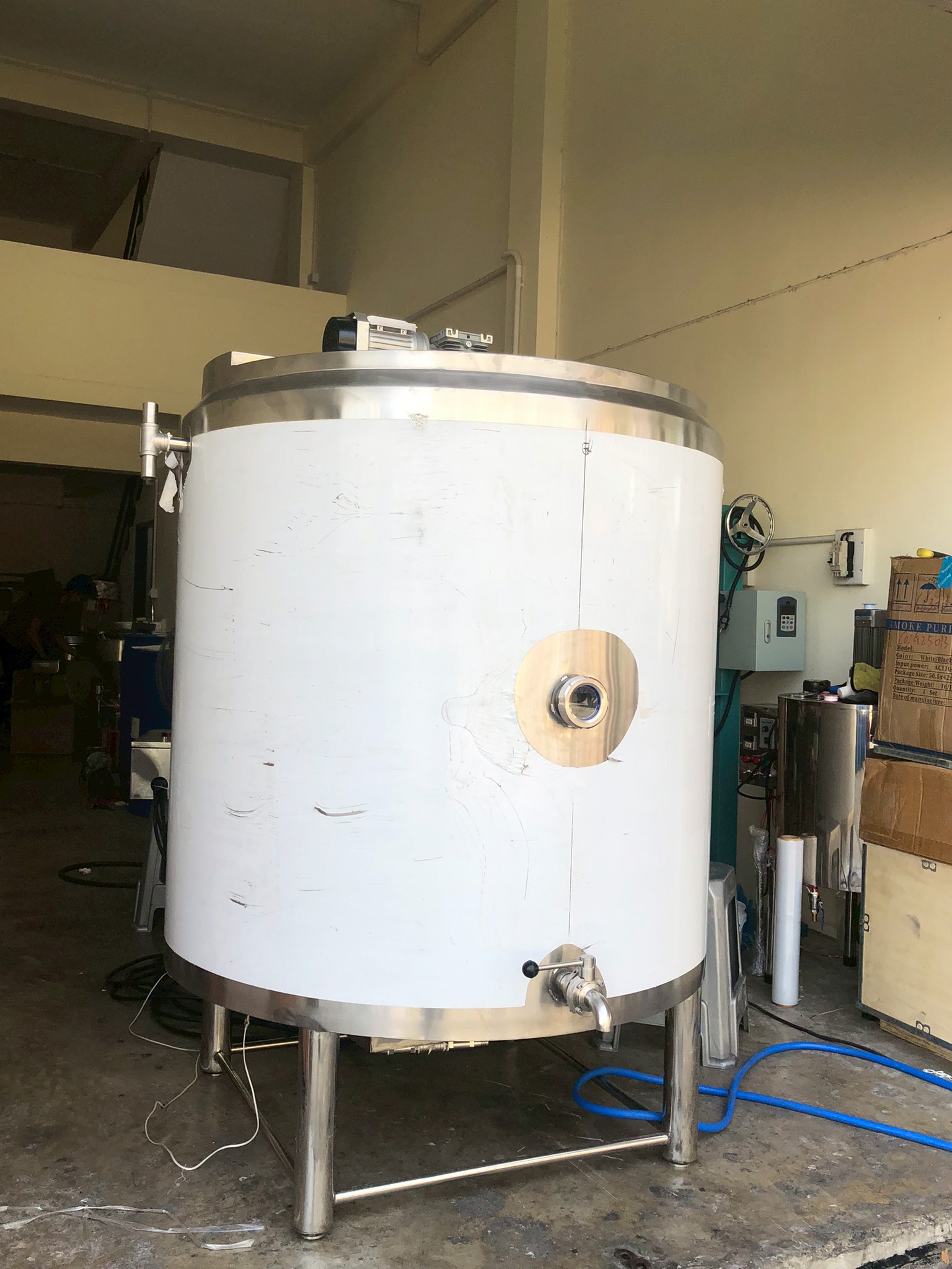 HTRC เครื่องพาสเจอร์ไรซ์ หม้อทำพาสเจอร์ไรซ์ (pasteurizer)