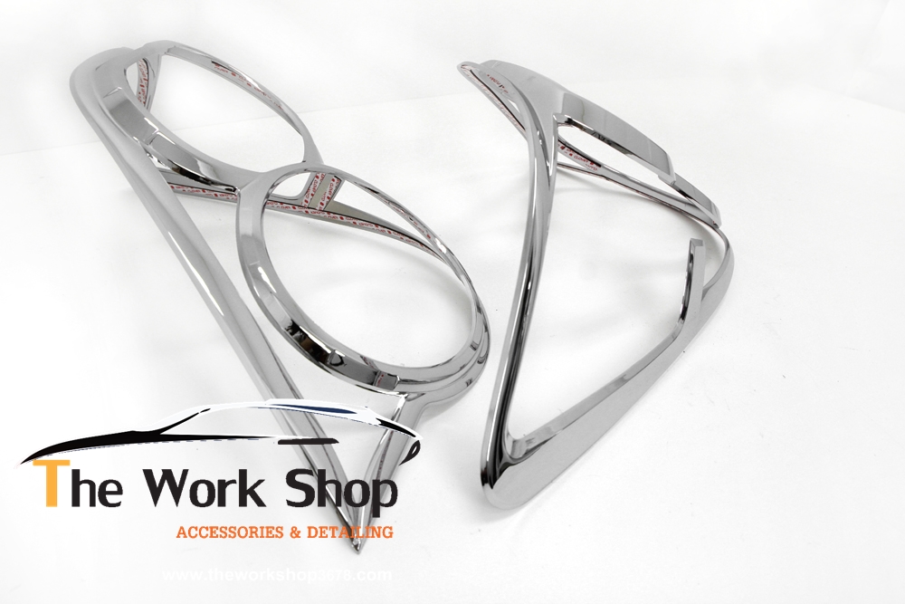 Chrome Rear Lamp Cover / Rear Lamp Garnish for Sonic 4 door ( โครเมี่ยมแต่งไฟท้าย )