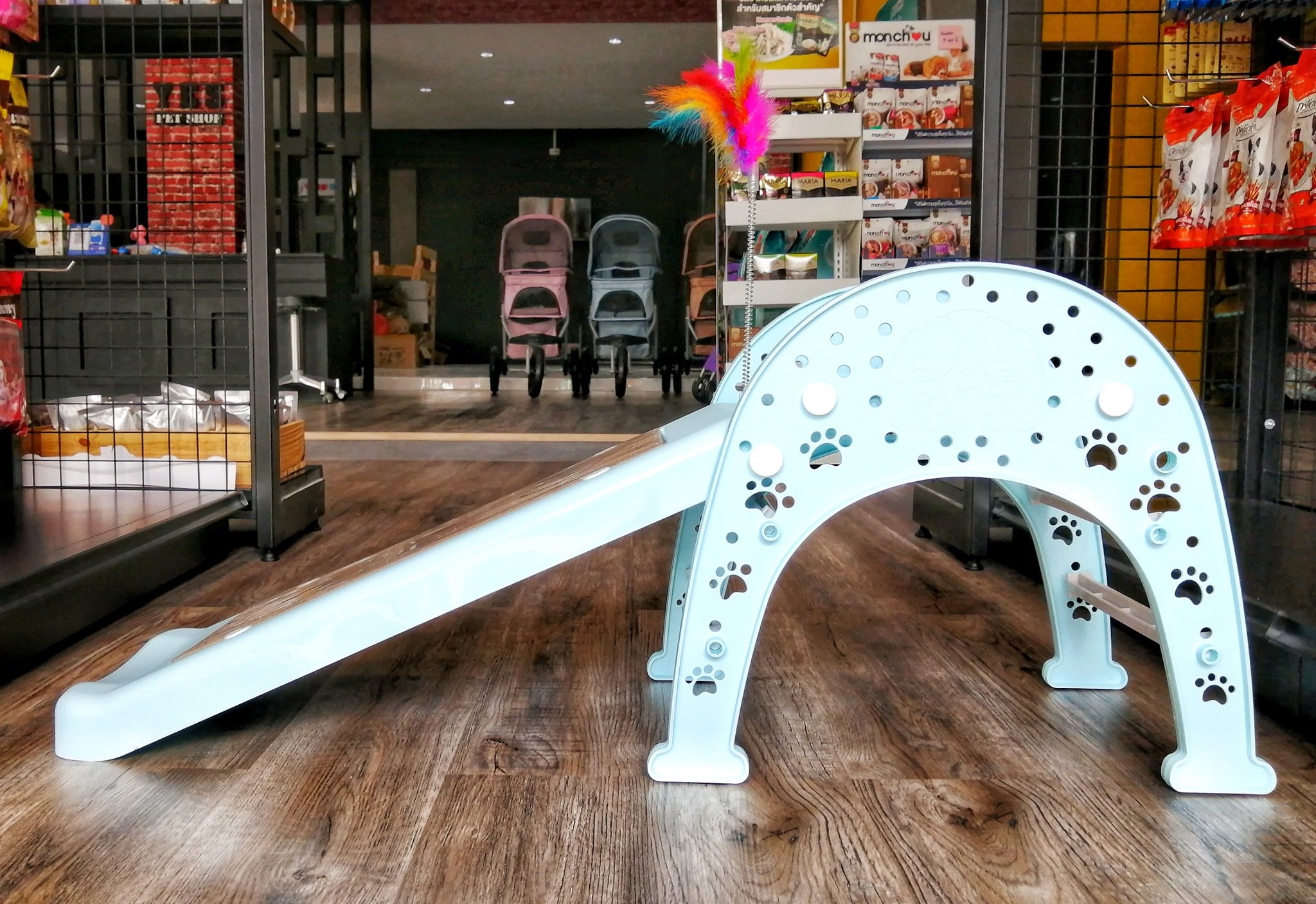 ของเล่นเจ้าเหมียว สไลเดอร์ที่ฝนเล็บ ของเล่นดุ๊กดิ๊ก