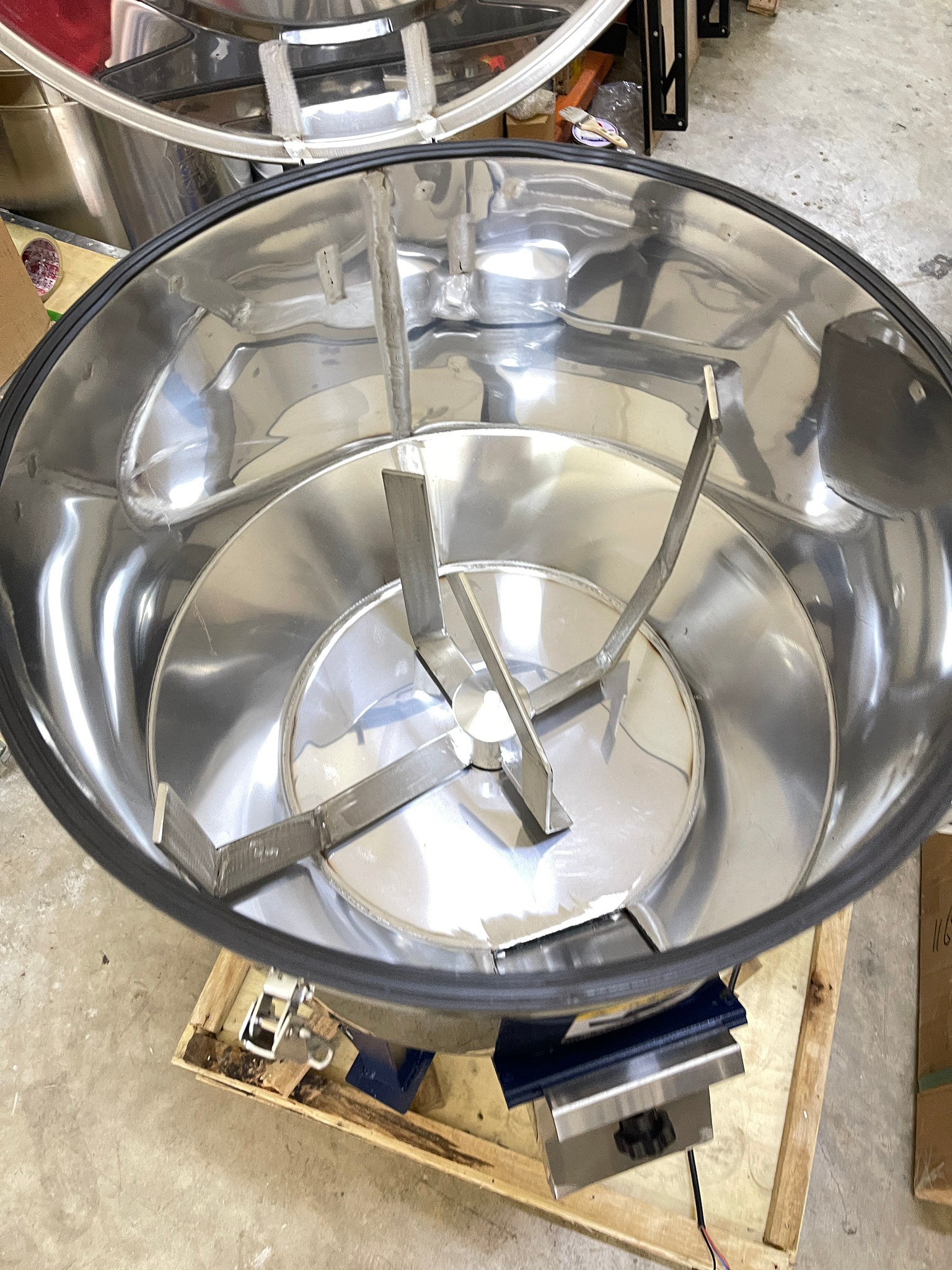 เครื่องผสมอเนกประสงค์ ผสมอาหาร ผสมยา ผสมเม็ดพลาสติก และอื่นๆ MM1 stainless steel mixer