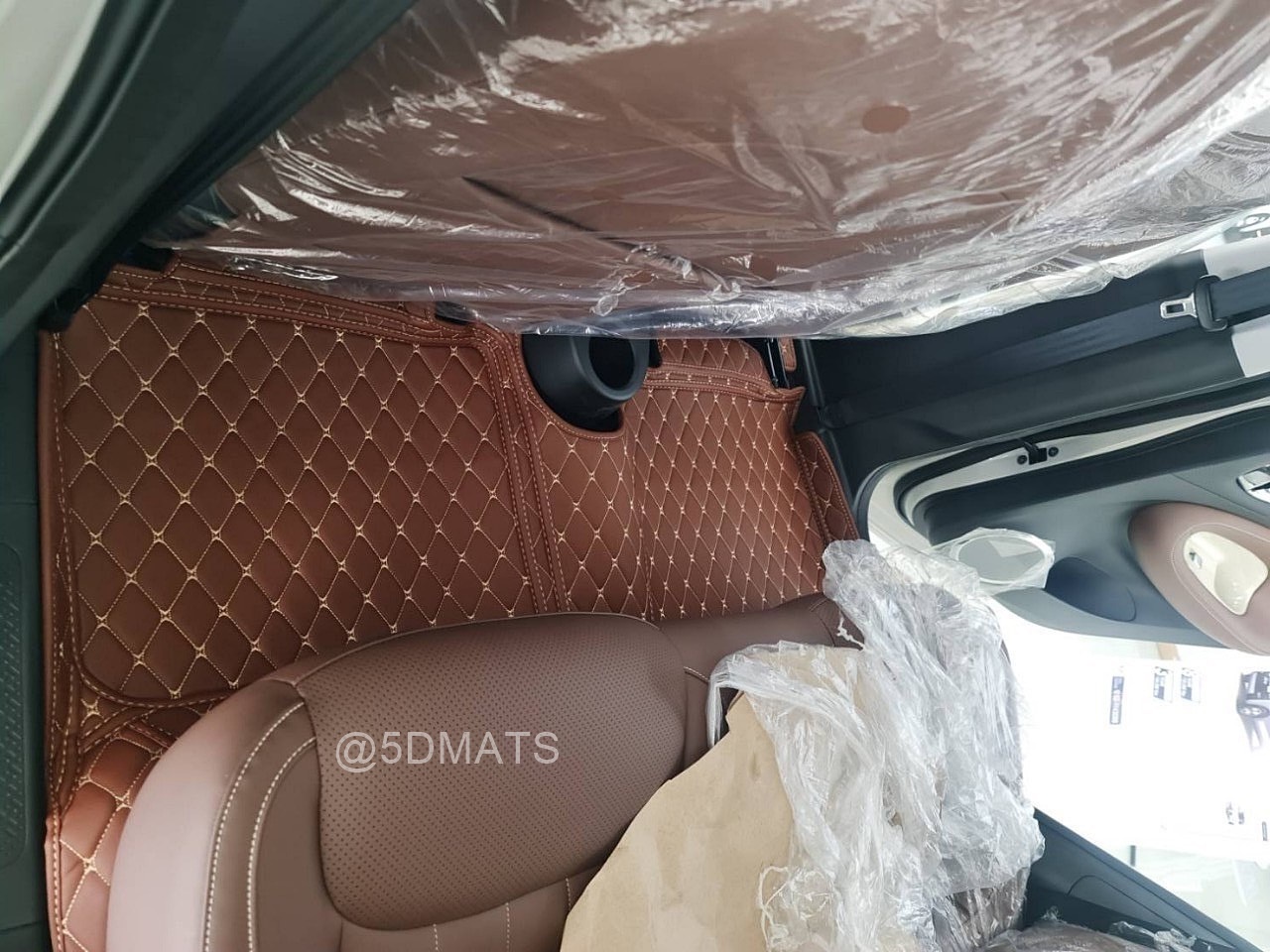 พรมปูพื้นรถยนต์6D WULING BINGUO EV พรม6D QJ วู่หลิง บิงโก อีวี แบบหนาพิเศษ เข้ารูป เต็มคัน