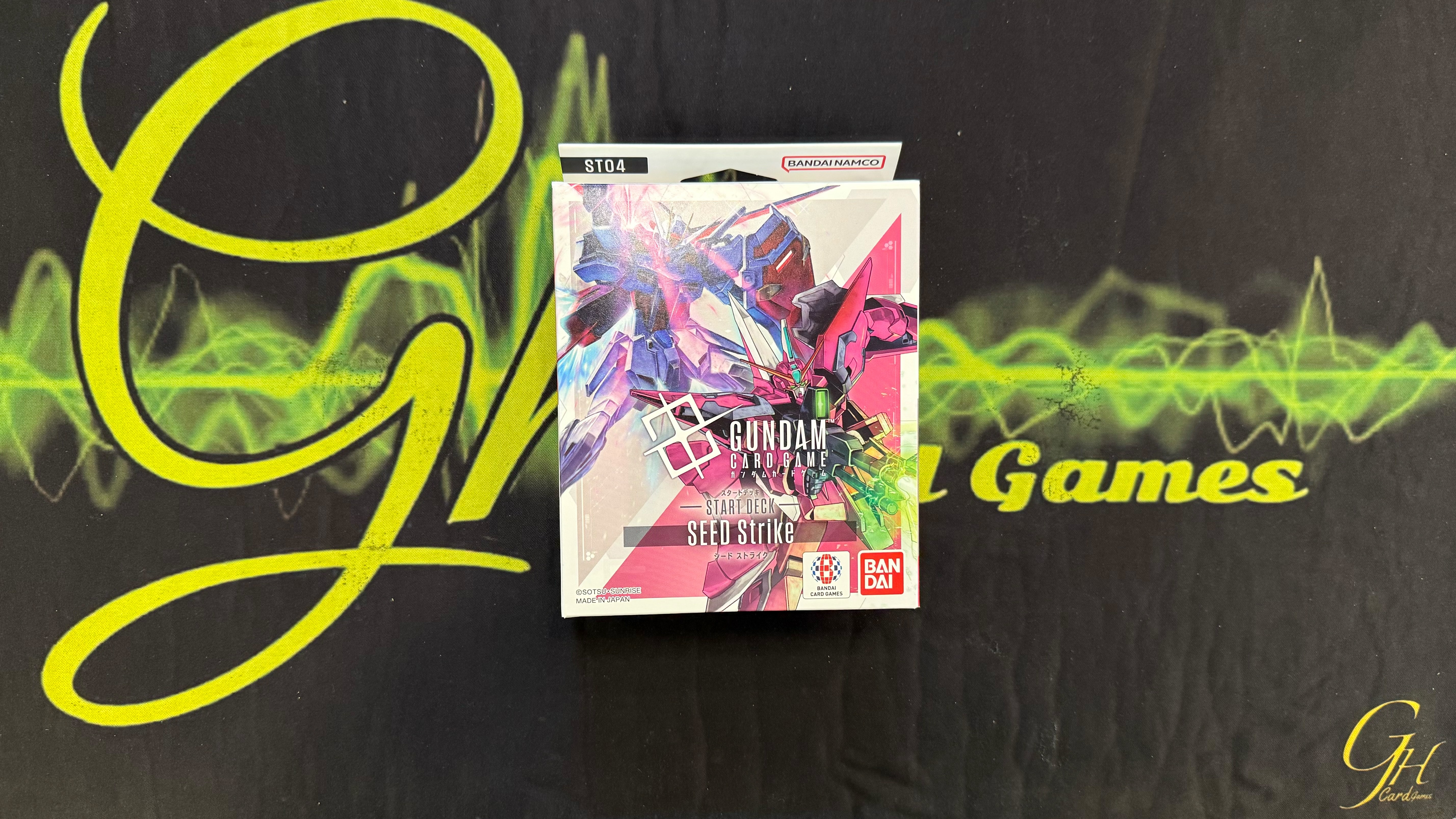 Gundam Card Game (GD-ST04-01BOX) Starter Pack: SEED Strike Japan Version แบบ 1 กล่อง