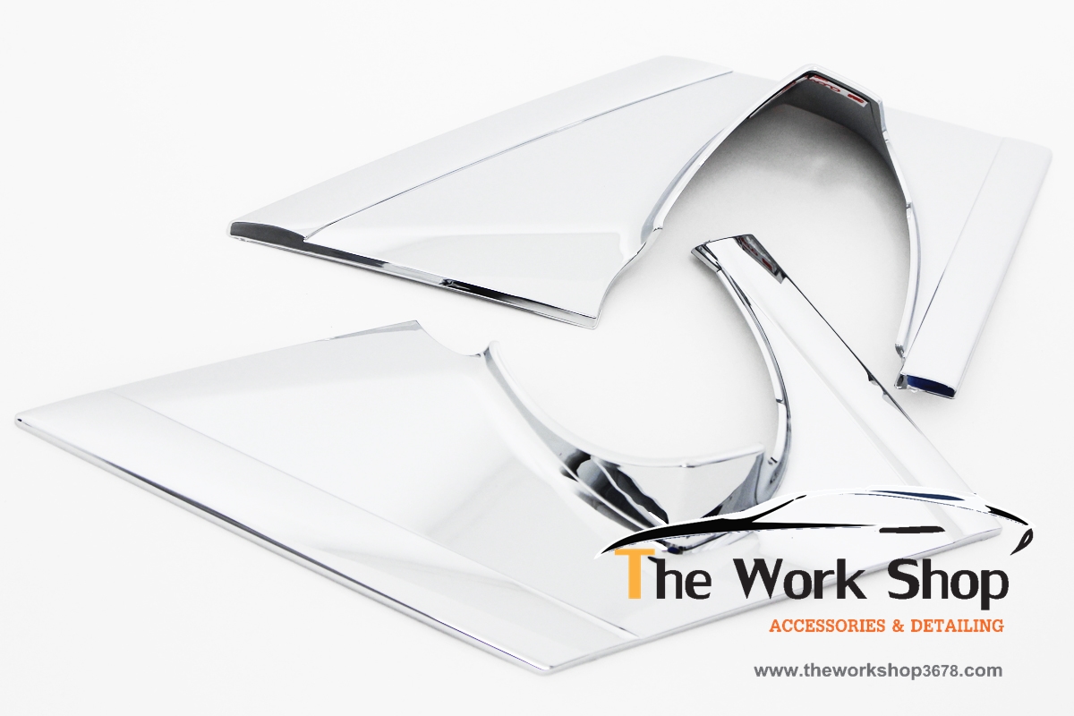 A Pillar Molding for Korando ( ชุดโครเมี่ยมแต่งฐานกระจก )