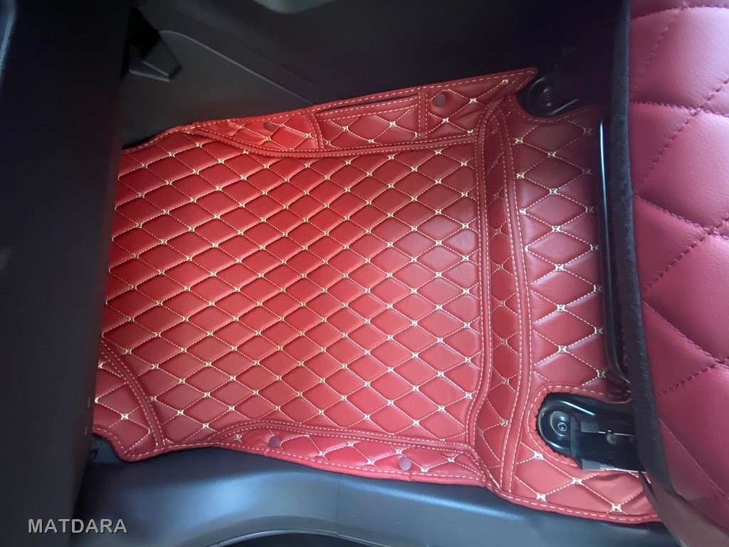 พรมปูพื้นรถยนต์ 6D TOYOTA YARIS ATIV 2023-28 พรม6D สวยงาม กันเปื้อน กันฝุ่น ได้ดี เข้ารูป เต็มคัน