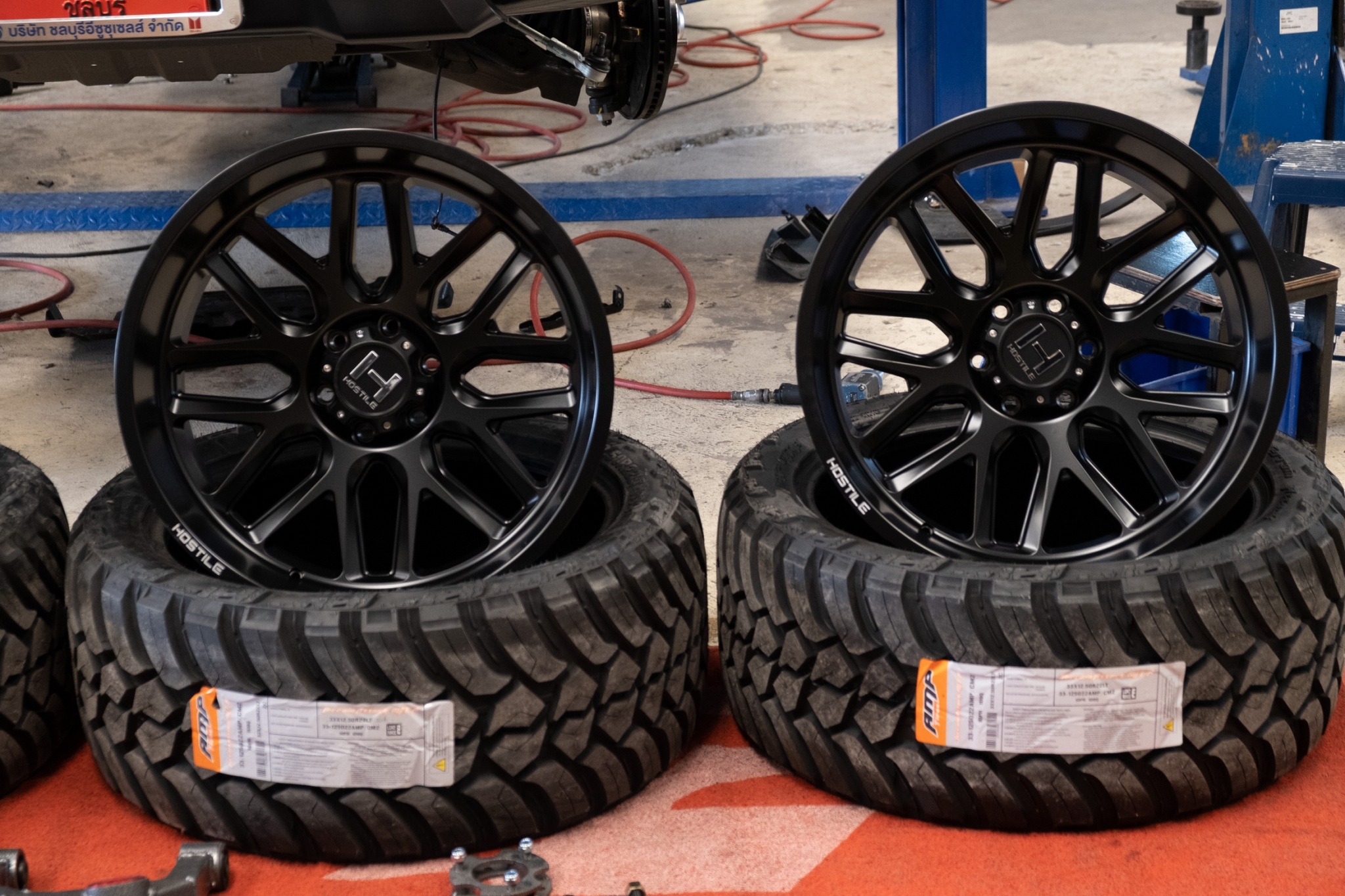 ล้อแท้ HOSTILE H120 ขอบ22 ใส่ D-MAX