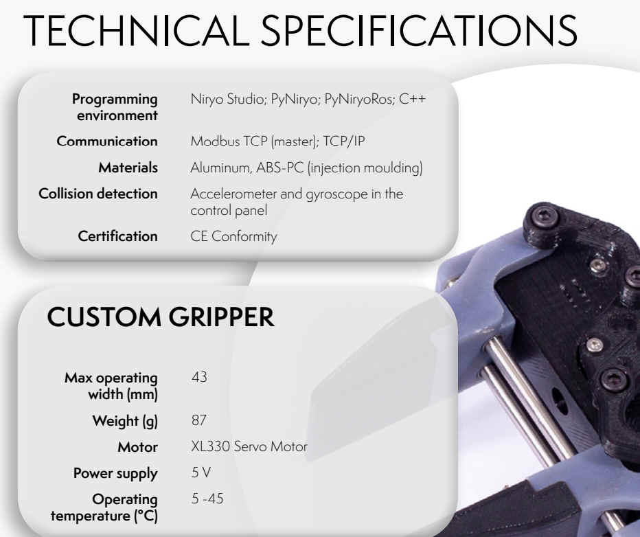 (Pre-order) New version ชุดแขนกล Niryo Ned2 แบบ 6 จุดหมุนอิสระ (Niryo Ned2 6 axis Robot Arm for Educational)