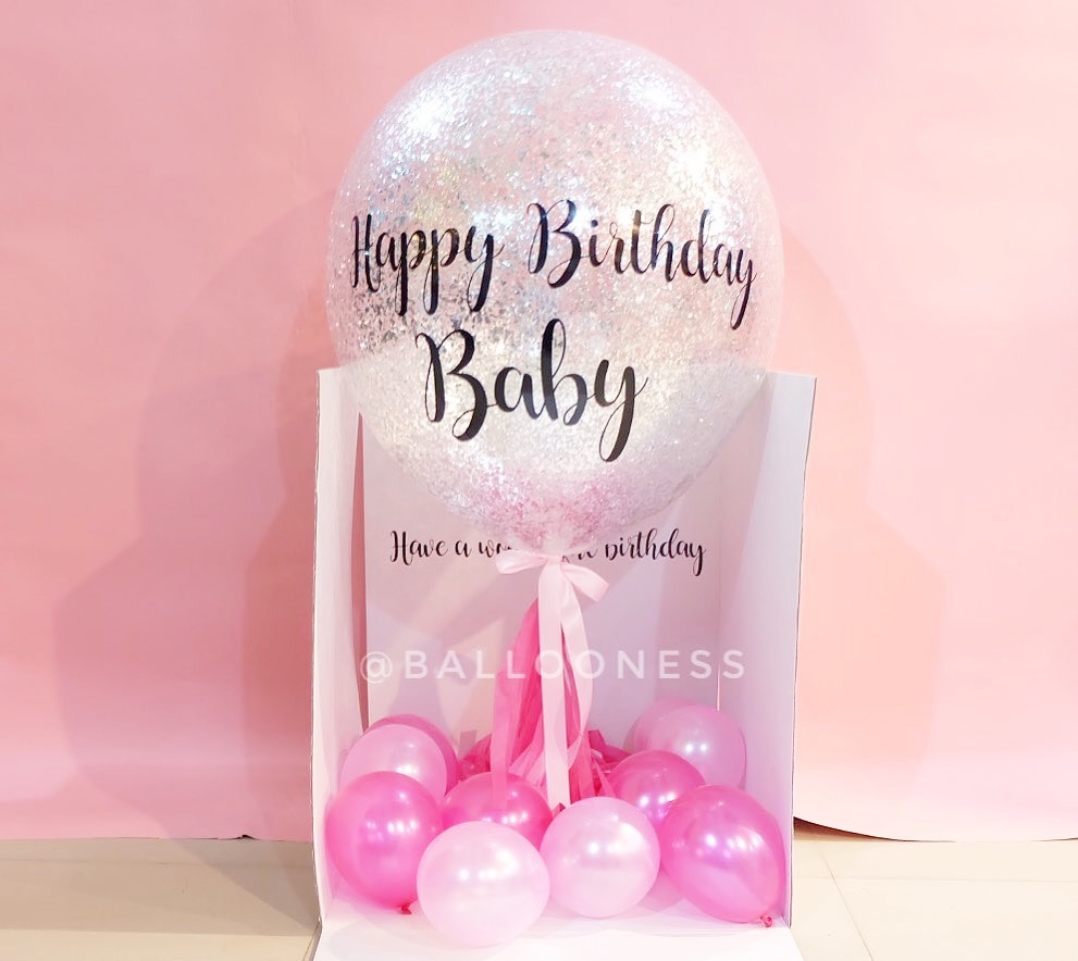 เซทกล่องเซอร์ไพรส์ลูกโป่ง / Balloon Surprise Box Big Boom Set