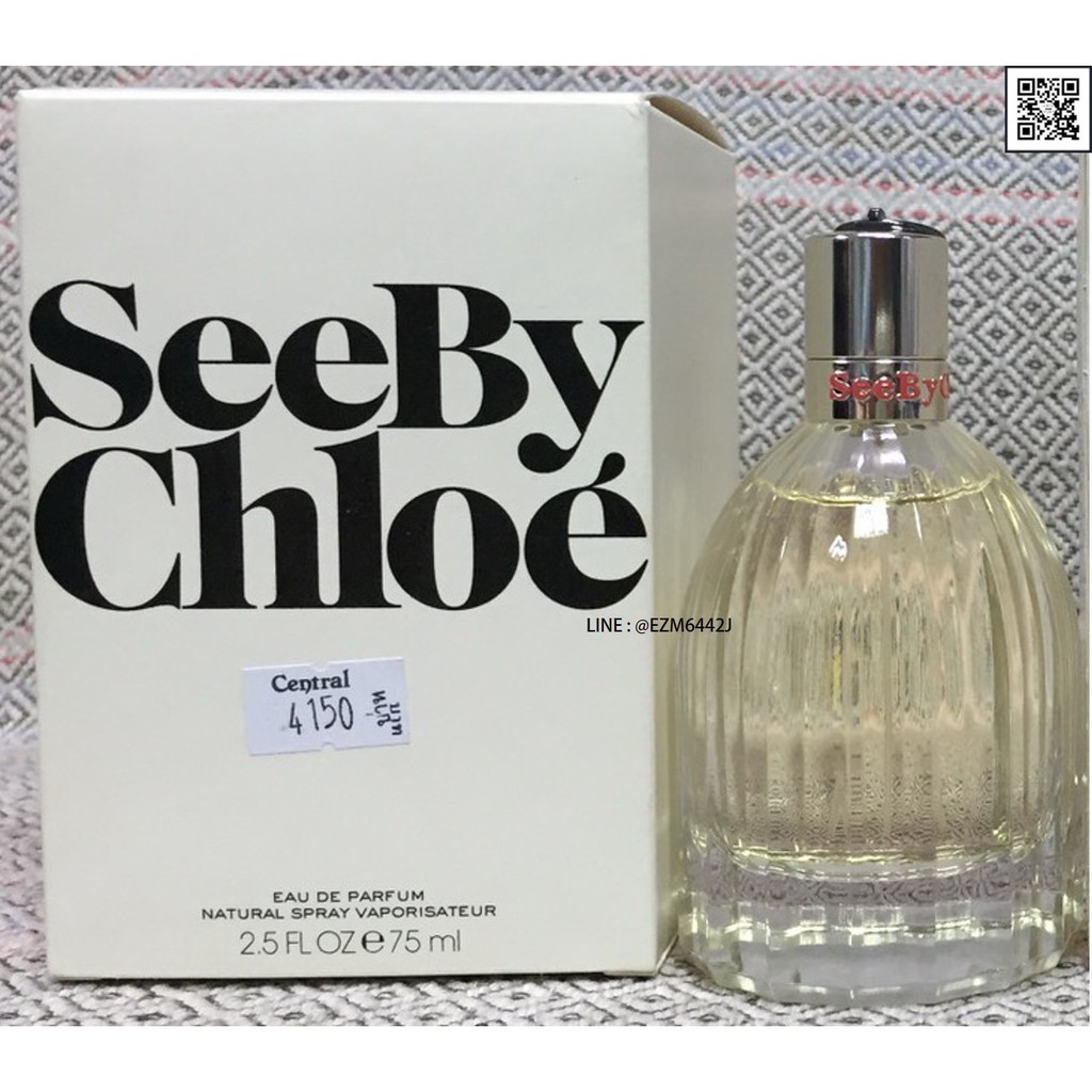 น้ำหอมแท้ CHLOE SEEBY CHLOE FOR WOMEN EAU DE PARFUM SPRAY 75 ML ของใหม่ กล่องเทสเตอร์ ไม่เคยถูกฉีด
