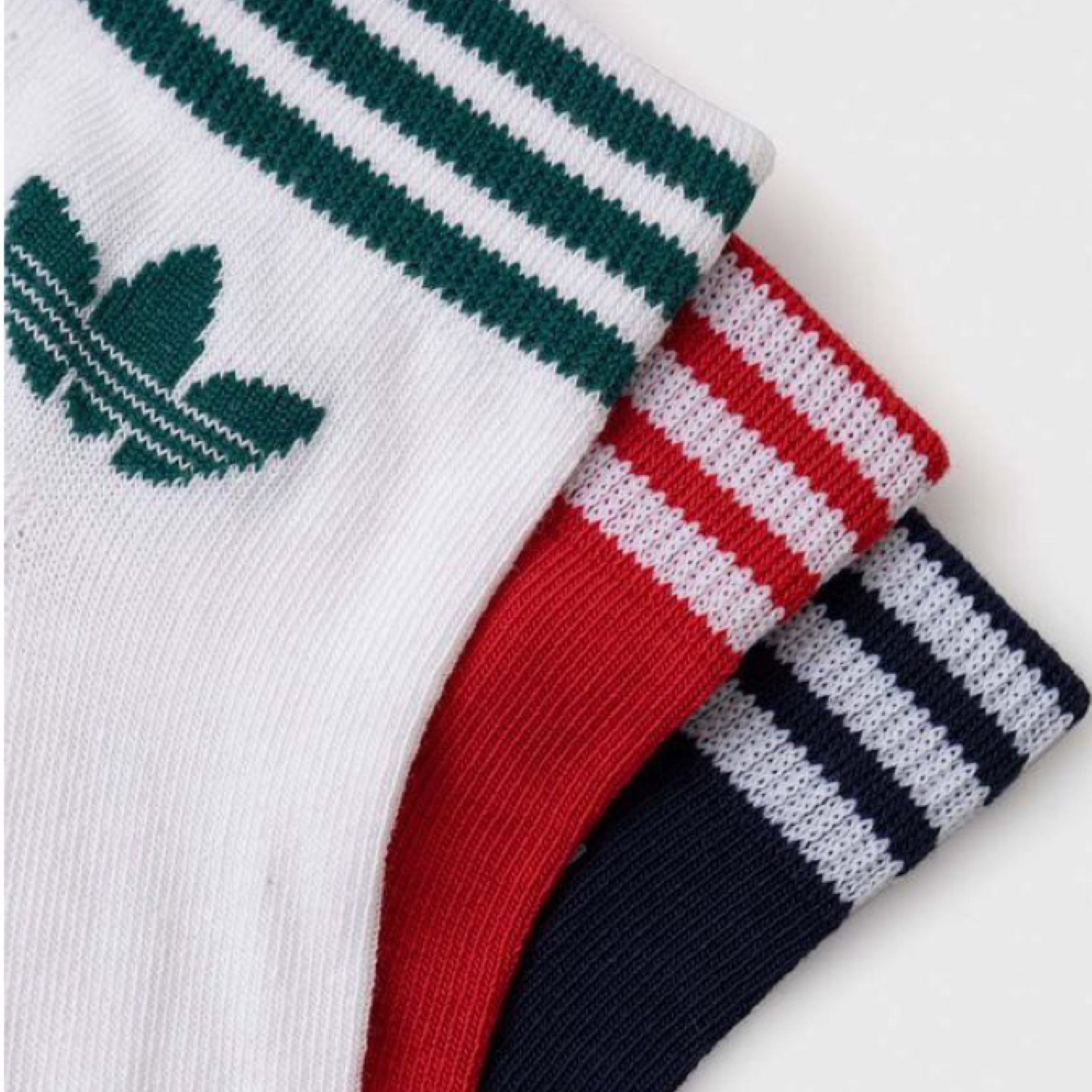 ถุงเท้า Adidas Originals Trefoil Ankle Socks (L) #แพค3คู่