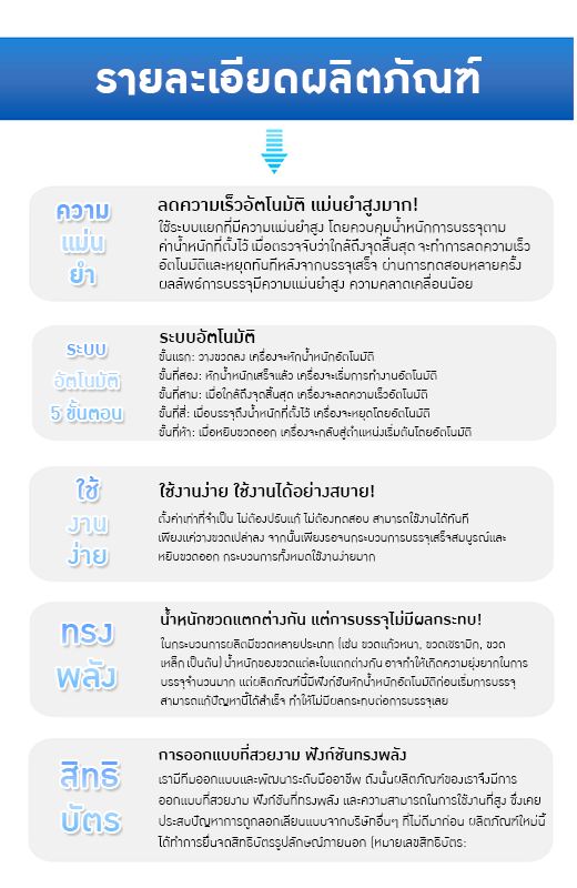 เครื่องบรรจุของเหลว CSY-L36 บรรจุได้มากสุดถึง36ลิตร/นาที 20935